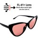 thumbnail image 2 of Family Tree Remedies Anteojos de Sol Tipo Gato FL-41 para Migraña, 2 of 7