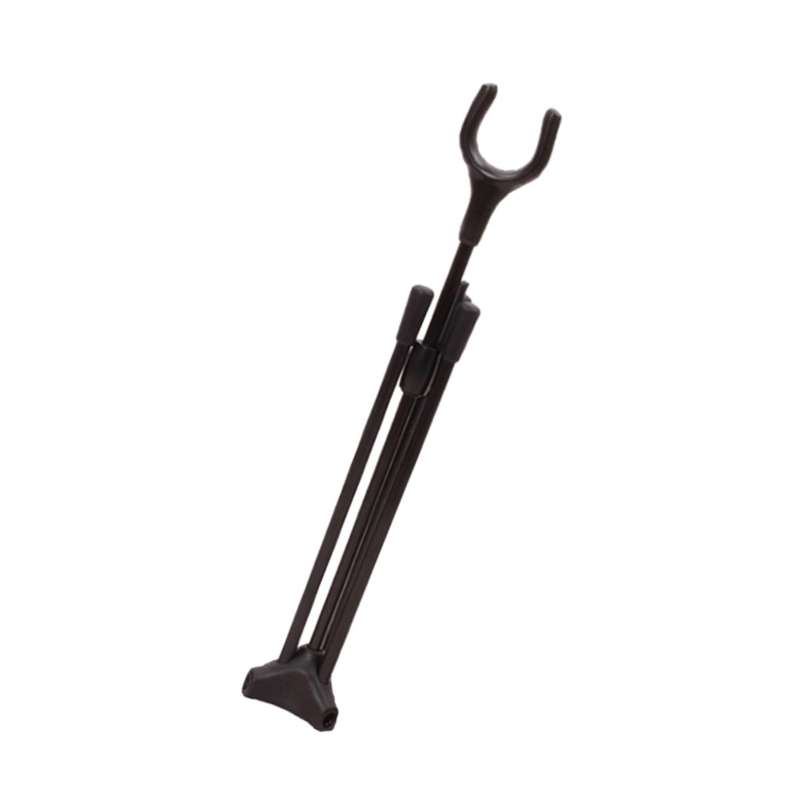 Magideal - Soporte Para Arcos Compuestos, Soportes Para Arco Recurvo, Accesorios Plegables, Soportes Para Arco Recurvo Ligeros Y Resistentes, Soporte Para Arco Negro