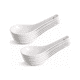 thumbnail image 2 of Pack 50 Cucharas De Ceramica Ceviche Aperitivo Coctel Blanco, 2 of 3