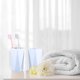 thumbnail image 4 of Xiao Hua Juego de Accesorios de Baño de 5 Piezas, Incluye Dispensador de Jabón con Bomba, Portacepillos de Dientes, Vaso de Vidrio y Caja de Jabón, Juego de Bandeja de Baño para Ducha, Juego de, 4 of 4