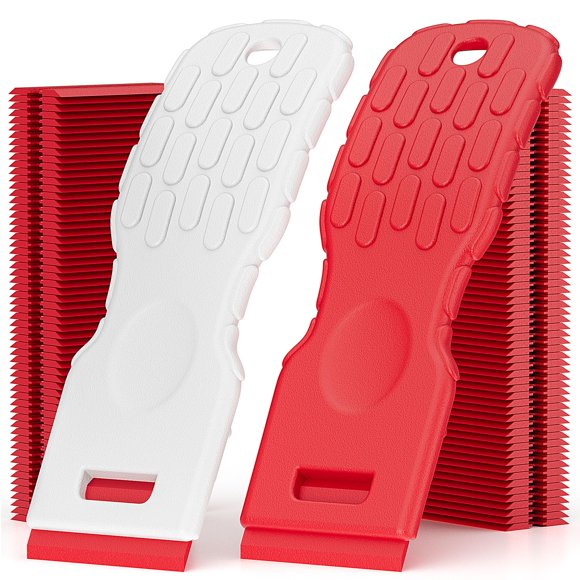 Herramienta Raspadora de Cuchillas de Plástico Cleanan Paquete de 2 con 100 Cuchillas