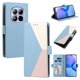 thumbnail image 1 of Funda Tipo Libro para Xiaomi Redmi Note 15 Pro 4G con Ranuras, Azul Claro, 1 of 6