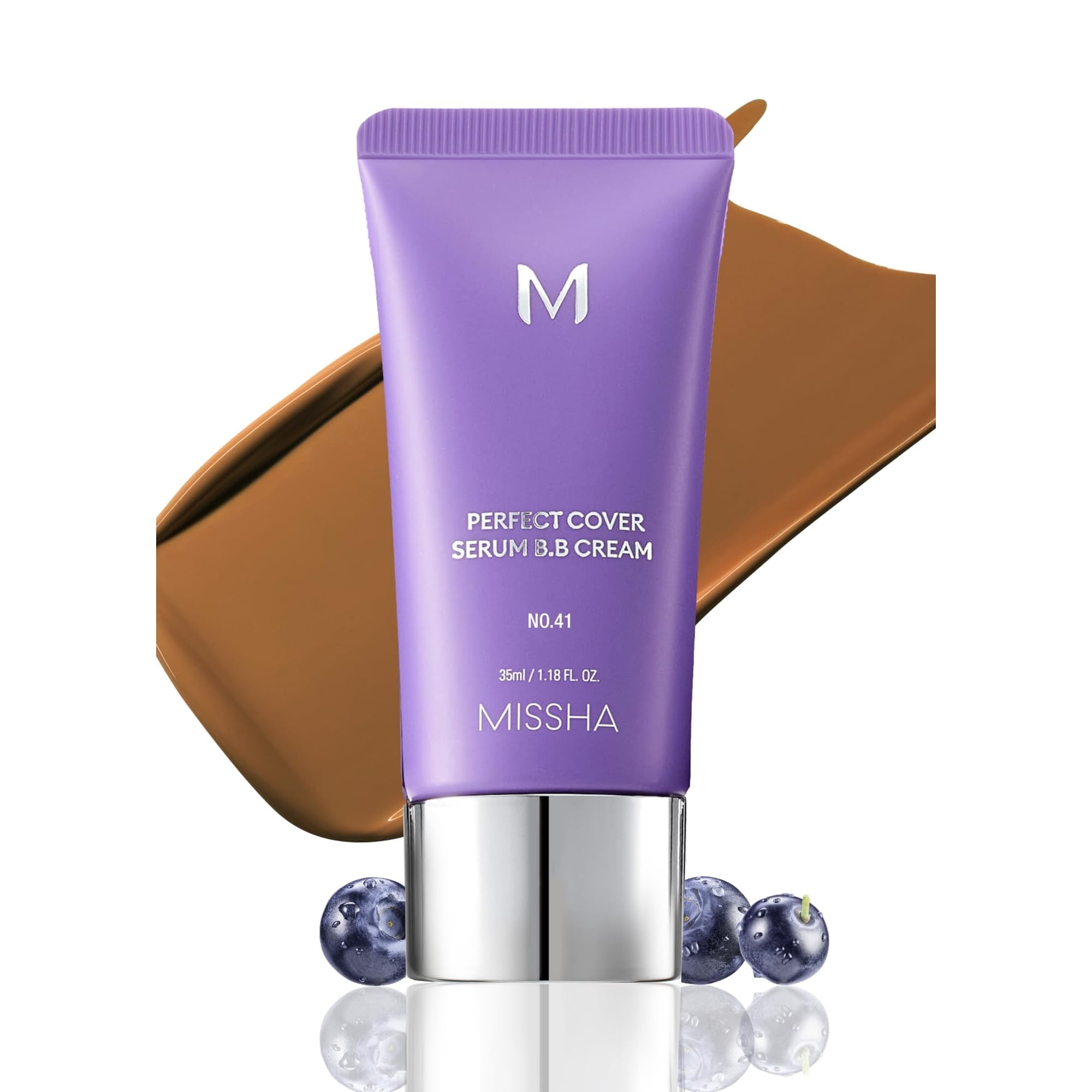 Sérum Bb Cream Missha M Perfect Cover N.º 41, Bronceado Medio, 35 Ml