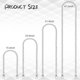 thumbnail image 2 of Cadena para bolso RAPUDA 39 cm/60 cm/80 cm/120 cm plateada – Pack de 4, 2 of 7