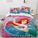 thumbnail image 1 of Ariel Princess Duvet Cover For Kids Children, Little Mermaid Bedding Sets,Various sizes Quilt Cover For Cute Gifts Girls Bed Sheets, 1 of 5