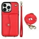 thumbnail image 1 of Crossbody PU Leather Wallet Case For IPhone 14 13 12 Mini 11 Pro X XS Max XR 8 7 SE 2020 2022 Card Slots Magnetic Lanyard Phone Cover, 1 of 5