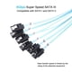 thumbnail image 2 of Cable SATA-III ADCAUDX de 1 m, 6 unidades/juego de 6 Gbps para ordenador Bitcoin, 2 of 6