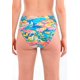 thumbnail image 2 of Bikini clásico costados drapeados estampado turquesa Talla M, 2 of 3