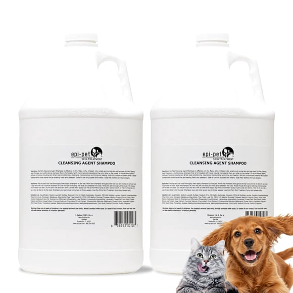 Shampoo para mascotas Epi-Pet 6 en 1 hipoalergénico vainilla 7,6 L