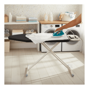 Genérico - Tabla De Planchar Premium Metal Tela Gris 134X36 Cm