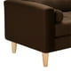 thumbnail image 3 of Sofa Retro 2c Felpa 05 Chocolate, 3 of 6