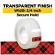 thumbnail image 2 of Cinta adhesiva Super-Hold 700S6, 6 rollos, 34 cm x 20 m, 2 of 9