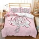 thumbnail image 1 of Cartoon Fox Cherry Blossom Printed Duvet Cover Quilt Cover Pillow Cases Bedding Set3-Piece Bedding Set (1 Duvet Cover + 2 Pillow Shams), 1 of 4