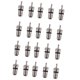 thumbnail image 3 of 20 Piezas R134a-2 Reparación De Aire Acondicionado De Coche Bit Standard Valve Cap Core, 3 of 5