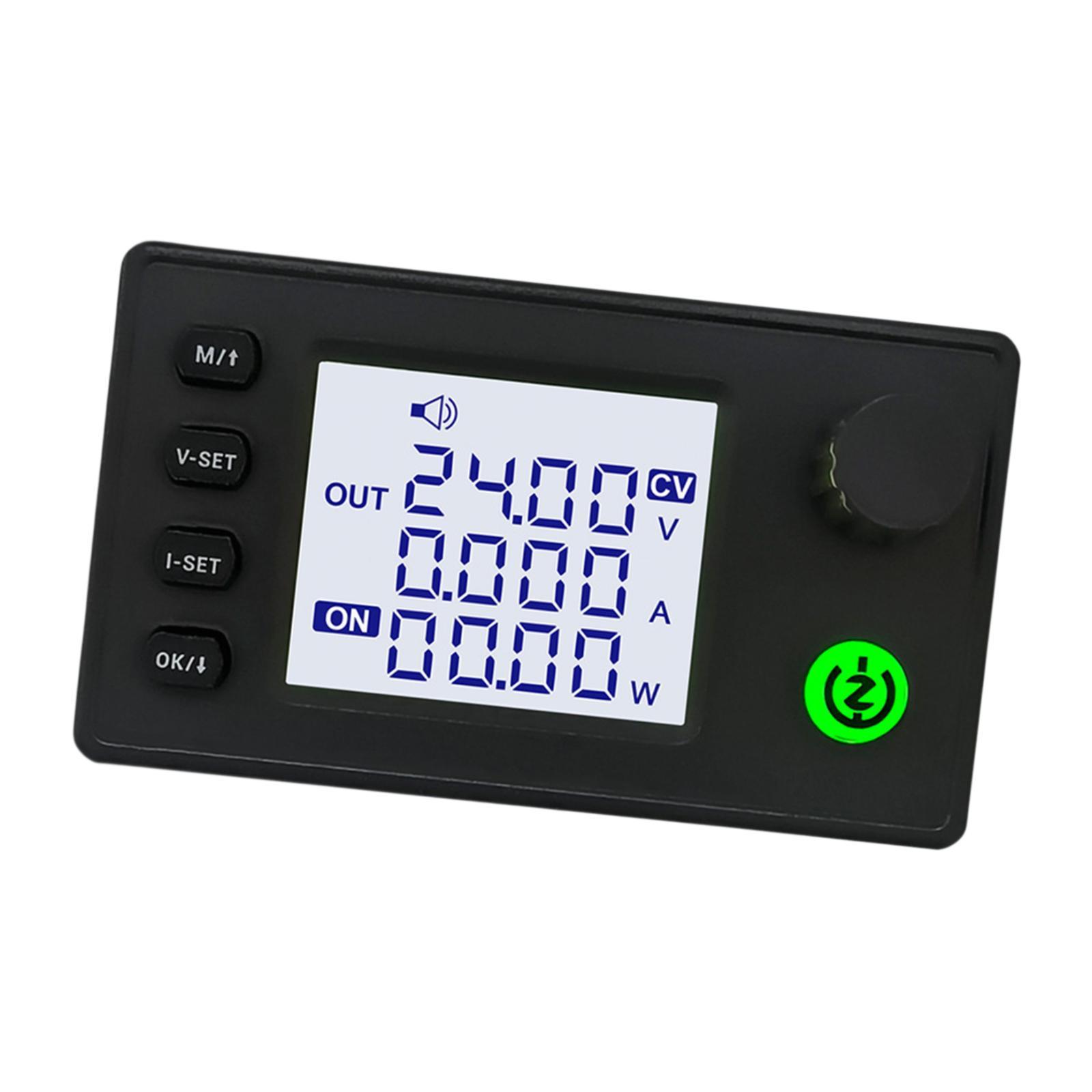 Ioensy - Módulo De Fuente De Alimentación Pantalla Lcd Protección Segura 0.5-36V Voltaje De Aumento Y Descenso Nomal