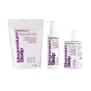 Betteryou - Sleep Bundle Adult Con Sal De Baño Y Loción De Magnesio