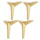 thumbnail image 3 of 4/Set Patas De Muebles Estilo Moderno Para Gabinete, Muebles, Sillón Reclinable, Dorado 17cm, 3 of 5