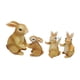 thumbnail image 4 of Decoraciones De Conejito De Pascua Estatuas De Jardín De Jardinería Figuras En Miniatura De Conejo, 4 of 5