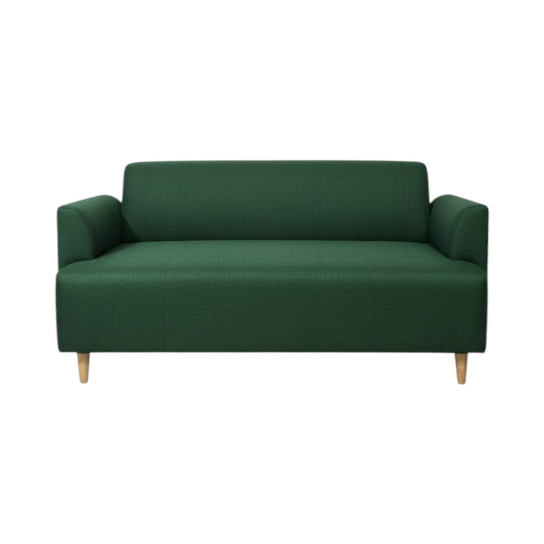Diseños Valestrini - Sofa Irlanda Dos Cuerpos Lino Verde