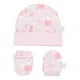 thumbnail image 1 of Set 2 Piezas Baby Gift Gorrito Y Mitones Bambino Rosado, 1 of 2