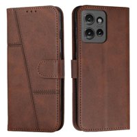 Foxdock - Funda Flip Para Motorola Moto G 5G 2025 – Carcasa Delgada Y Resistente A Impactos Con Soporte Para Uso Diario Y Profesional