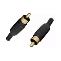 Macrotel - Conector Terminal Tipo Rca Macho Pack 2 Unidades Ma-5951