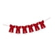 thumbnail image 4 of Guirnalda Navideña De Terciopelo Con Lazo, Fácil De Colgar, Decoración Navideña Para Escaleras, Diseño De Oficina, Color Rojo, 4 of 5