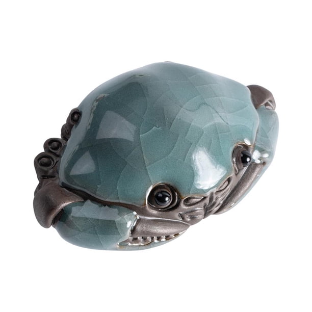 Cerámica té mascotas té mascota miniatura terrario artesanías accesorio artístico sala de té decoración del coche Adorable Kung Fu té mascota modelo