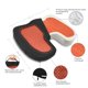 thumbnail image 2 of Cojín para Asiento de Coche CAR-GRAND de Gel y Espuma de Memoria para Dolor de Cóccix, 2 of 5