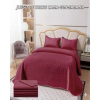 Genérico - Sabana Con Cubrecama Plaza Y Media