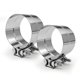 thumbnail image 1 of Abrazadera de Escape SKYMIRO 10 cm Acero Inoxidable 304 2 piezas, 1 of 8
