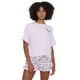 thumbnail image 1 of Pijama Mujer Corto Oversize Vuelos Lila Pandas Corona, 1 of 5