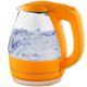 thumbnail image 1 of Hervidor eléctrico OVENTE KG83O 1.5L de vidrio borosilicato naranja, 1 of 9