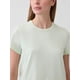 thumbnail image 3 of Camiseta GAP Favorite para mujer con cuello redondo, color verde, talla XS, 3 of 4