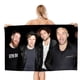 thumbnail image 1 of FALL OUT BOY Toalla de playa de secado rápido con diseño temático, regalo para mujeres y niñas, ideal para cumpleaños, fans, amantes de la música, uso en la playa o al aire libre,78*180cm, 1 of 6