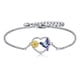thumbnail image 1 of Pulsera Plata 925 Corazon Colibri Girasol Mujer Regalo Joyas plateado Talla única, 1 of 5