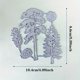 thumbnail image 3 of Troquel Trdxxx Árbol de Pino 10,4 × 8,6 cm Plateado 1 unidad, 3 of 4