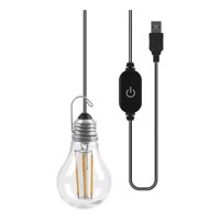 Click Ventas - Bombilla Led Cálido Para Acampar Usb Regulable Exterior