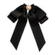 thumbnail image 2 of Broche Con Lazo Preatado Para Mujer, Elegante Broche Para Corbatas, Bufanda, Camisas, Blusa, Negro, 2 of 3