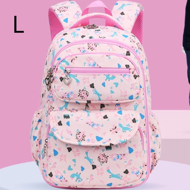 Primary School Students Backpack, Lightweight Cartoon Schoolbag, Large Capacity Bookbag With Pencil Pockets