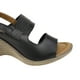 thumbnail image 5 of Sandalia Exs Fiesta Tiras Cuero Negra, 5 of 6