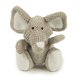 thumbnail image 1 of Juguete de peluche para perros GoDog Checkers Elephant con Squeaker Grey, 1 of 8