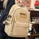 thumbnail image 1 of Large capacity Oxford cloth lightweight backpack for boys in middle and high school, retro student bag, 1 of 3