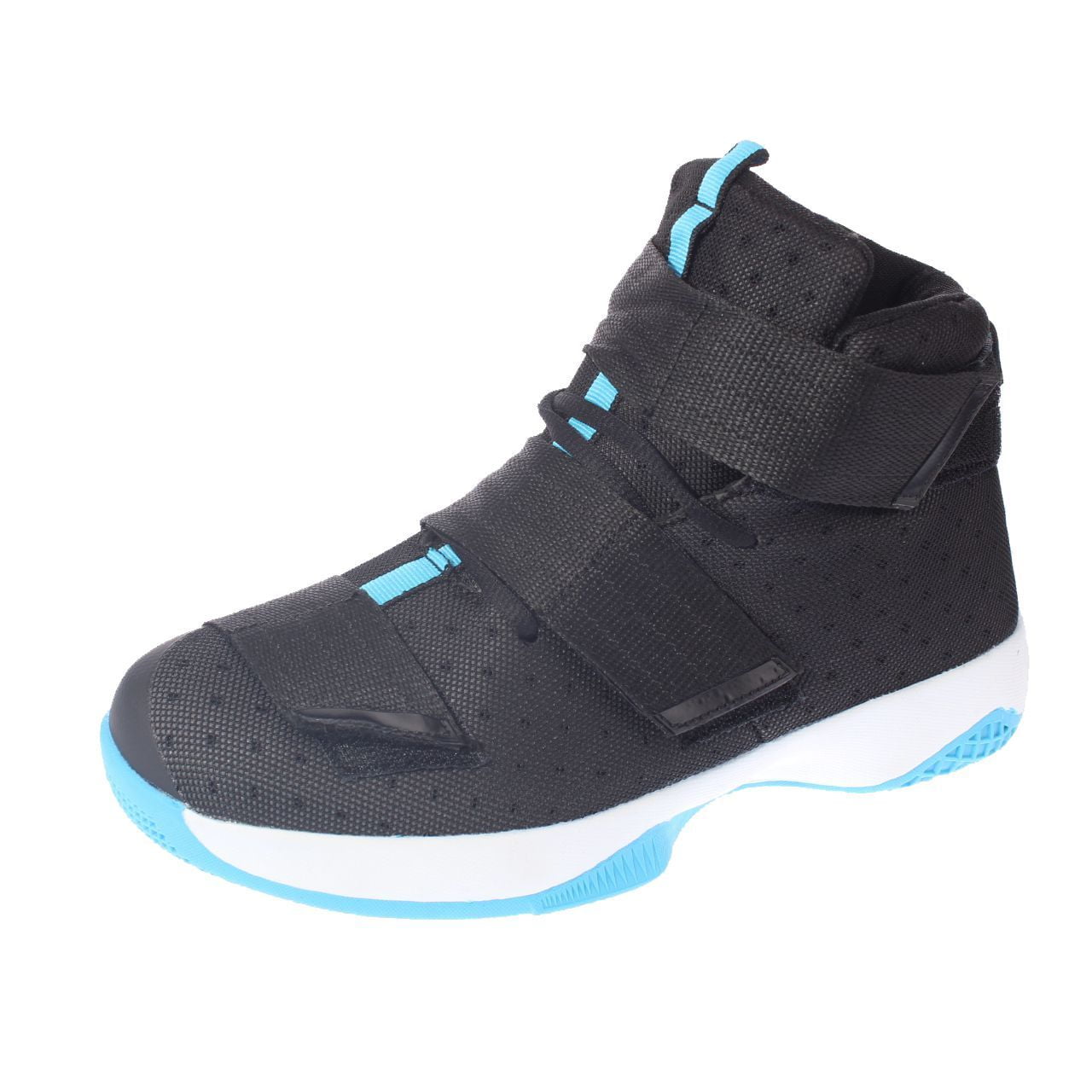 Zapatilla Negro/verde Agua Vía Franca