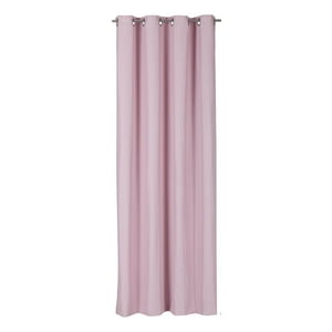Clems - Cortina Engomada Termica 100% Blackout 140X225 Rosa 140X225