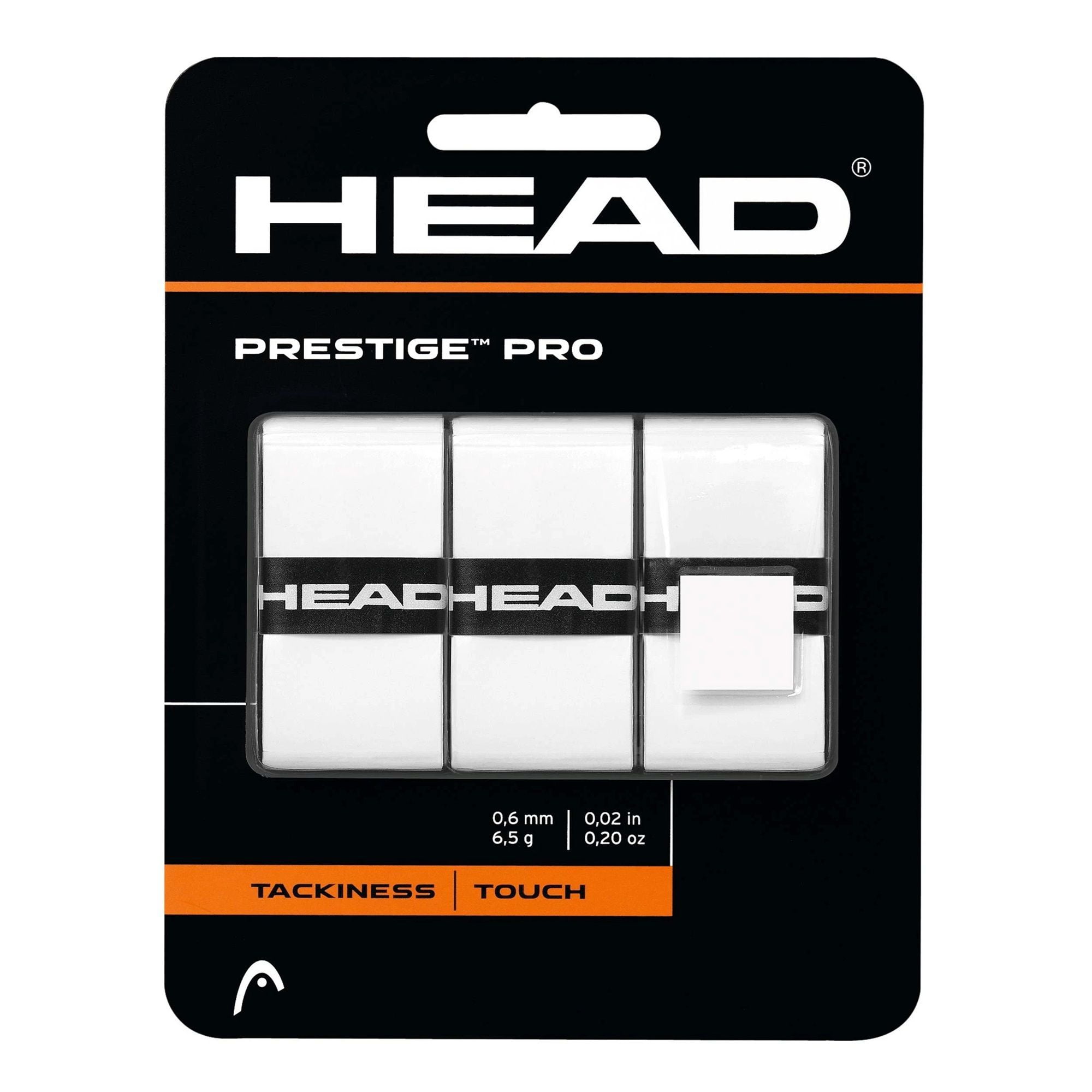 Overgrip Head Prestige Pro Blanco X3 Tenis Padel