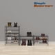 thumbnail image 5 of Zapatero Simple Houseware, 3 niveles, apilable, metal negro, 5 of 5
