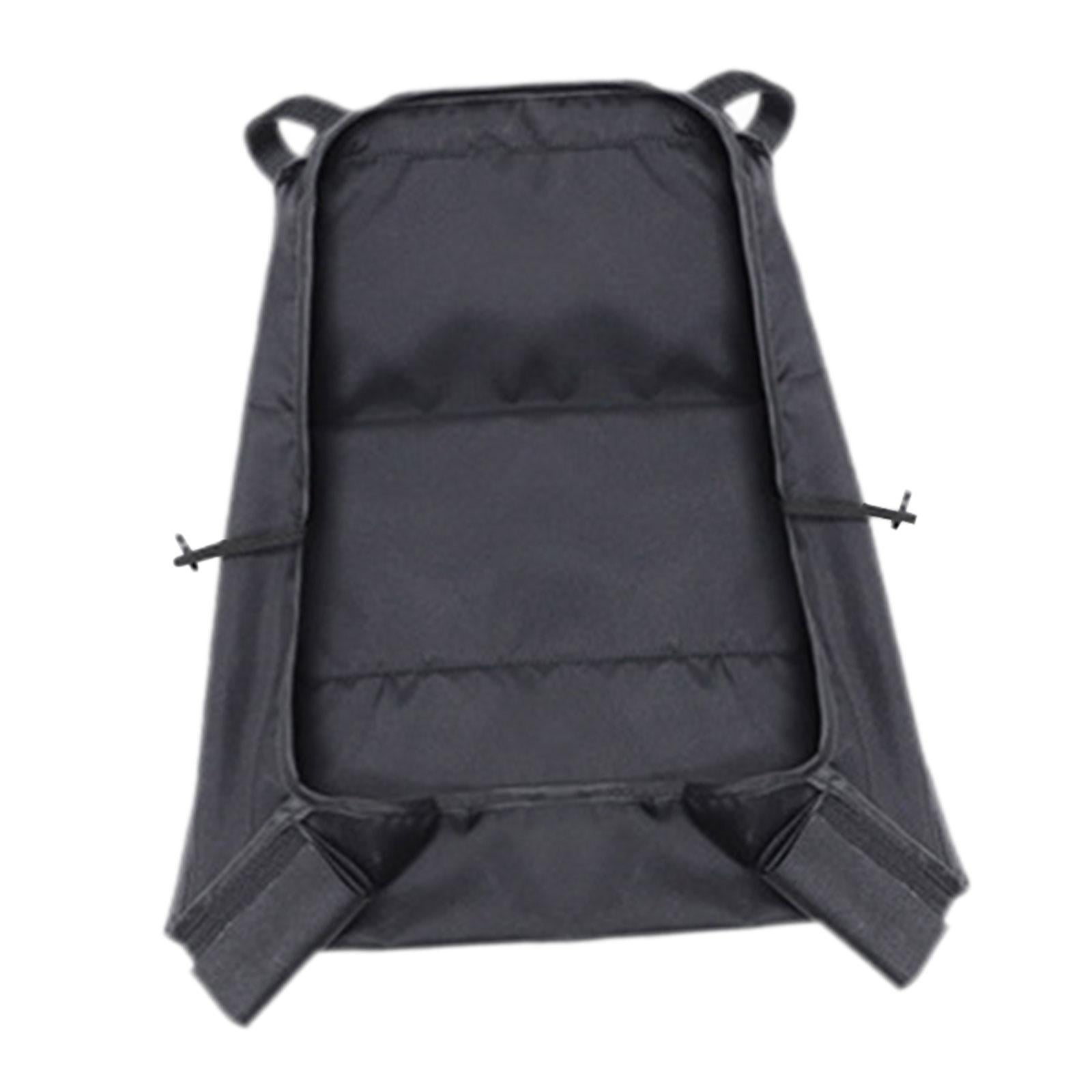 Bothyi - Cesta De Compras Para Cochecito, Bolsa Organizadora Portátil Para Compras Al Aire Libre, Camping, Color Negro