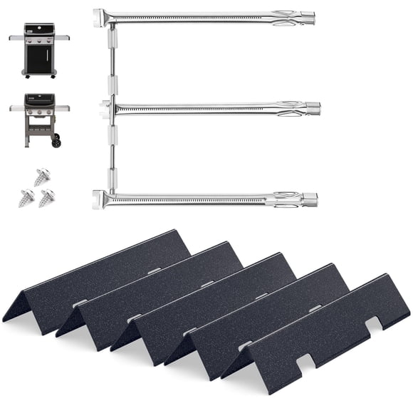 Juego de quemadores QuliMetal Weber Spirit II serie 300 de Grill Parts