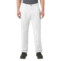 Pantalones De Pintor Dickies Double Knee White